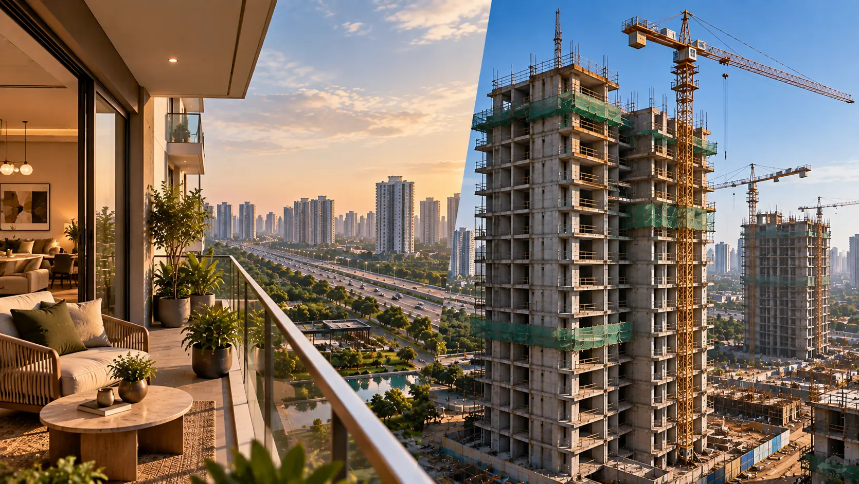 Property in Siddharth Vihar Ghaziabad: NH-24, metro, and new towers beside older streets
