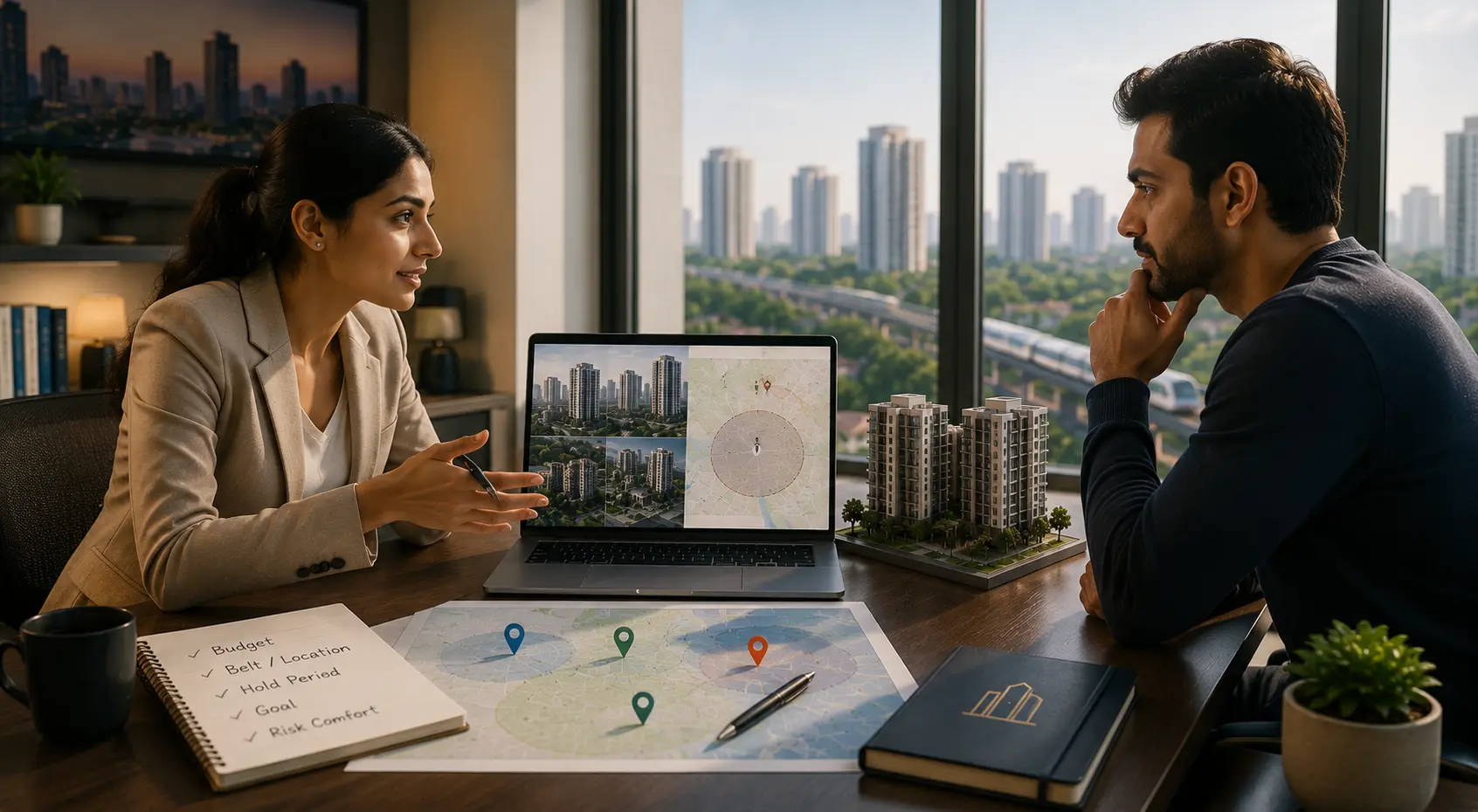 Property advisory consultation: budget, belt, and hold period before site visits
