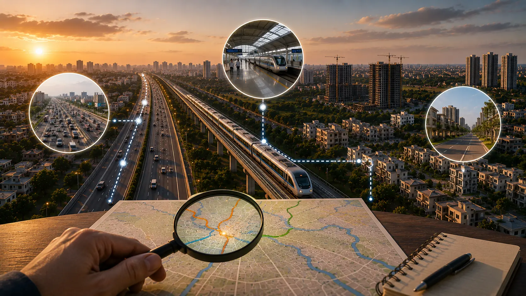 NH-24 Ghaziabad corridor and connectivity driving neighborhood growth in 2026