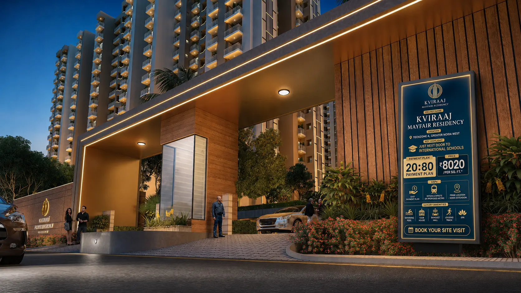 KVIRAAJ Mayfair Residency — hero